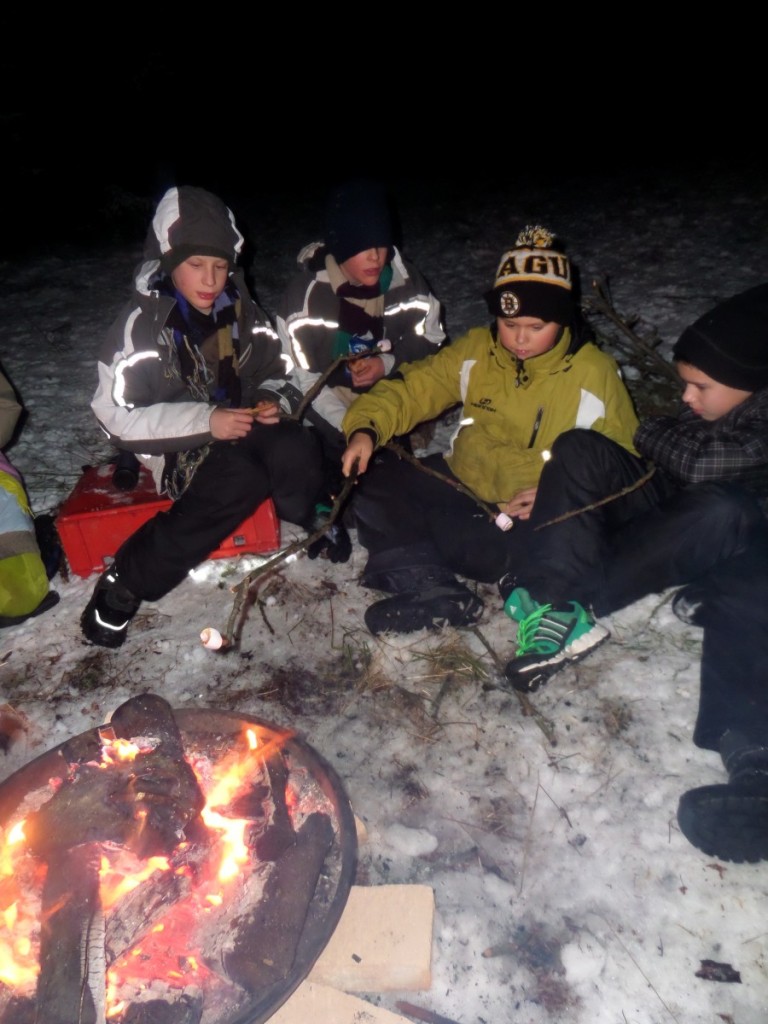 Winter camping