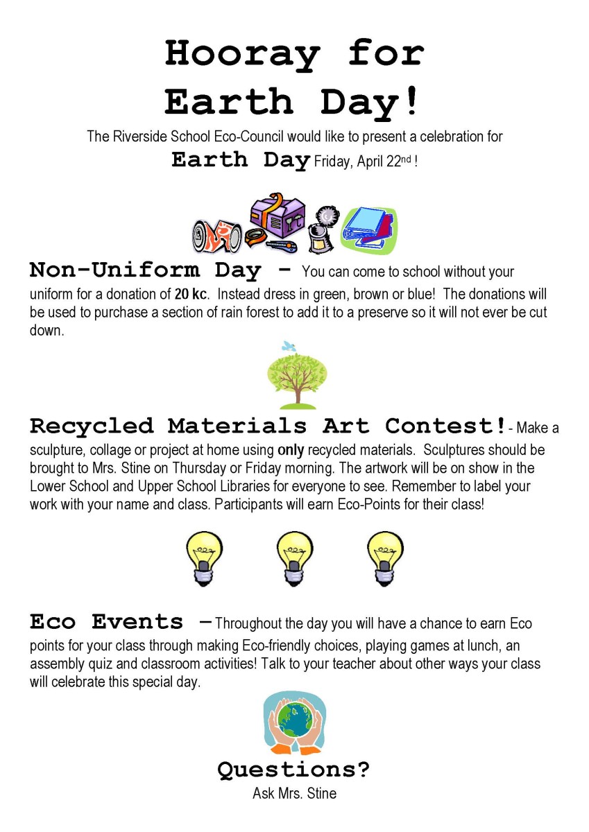 Earth Day in Primary School